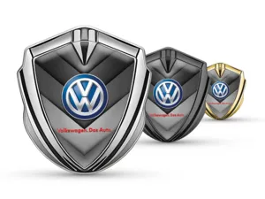 VW Badge Marca Auto Disegno Max Robusto Metallo